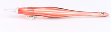 Load image into Gallery viewer, Kemmy's Labo Corset Stripe Glass Pen - Garnet